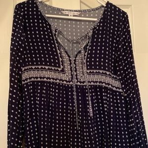 Navy tunic/coverup